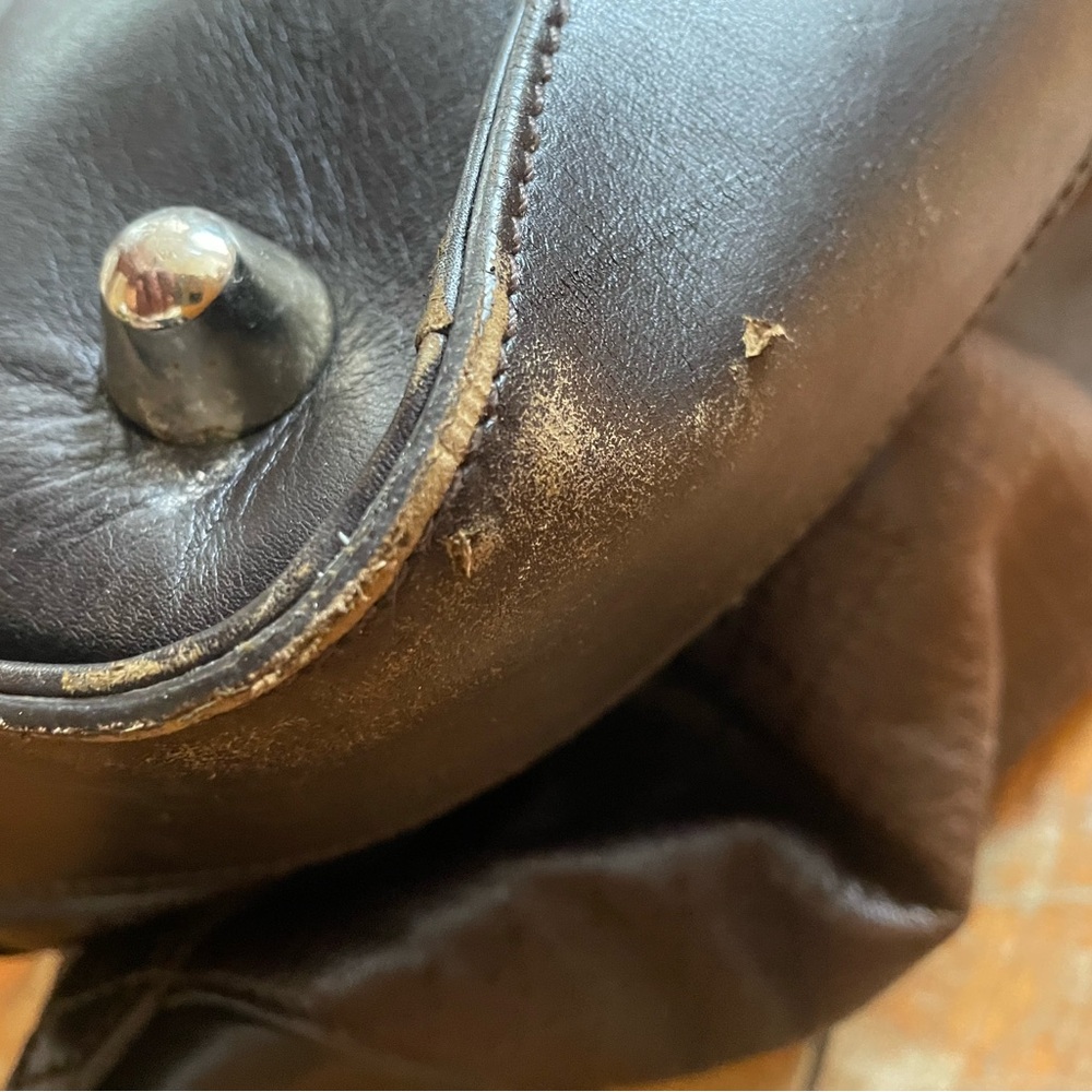 Gucci Diamante Leather Brown Weekender Travel Bag Duffle - Picture 17 of 17